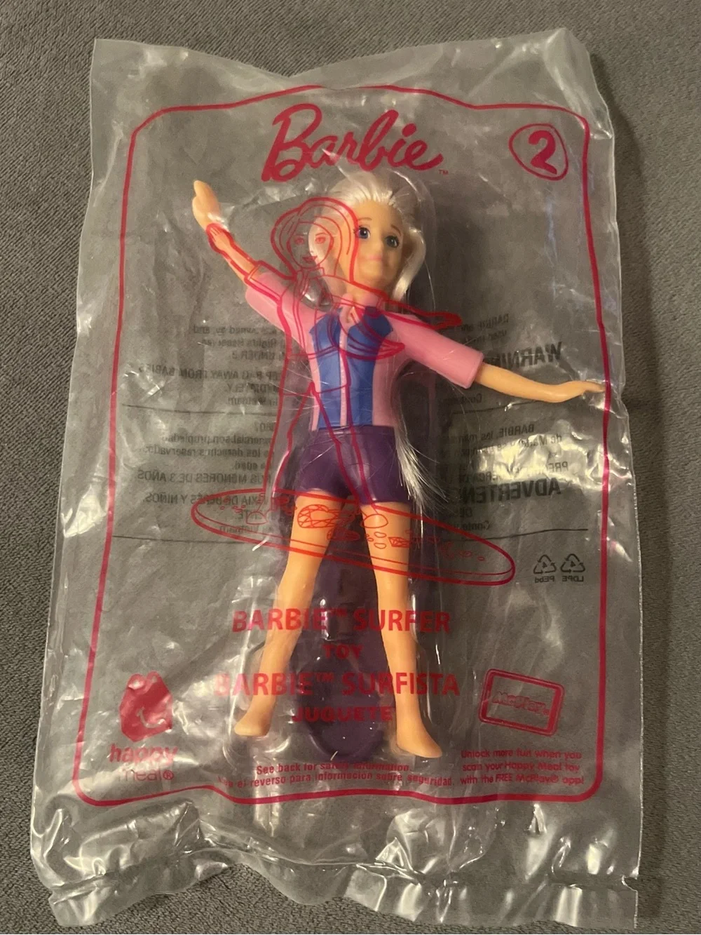 Burger King and McDonald’s Barbie toys